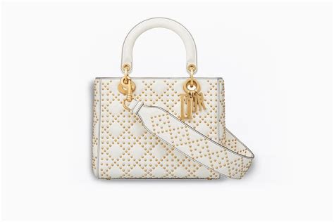 White Stud Lady Dior 